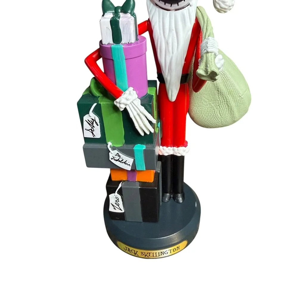 Disney Nightmare Before Christmas Jack Skellington Sandy Claws Nutcracker Figure